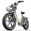 Bicicleta Eléctrica Zwheel Urban Pioneer Beige 250W 48V 13Ah 100 km Autonomía