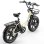 Bicicleta Eléctrica Zwheel Urban Pioneer Beige 250W 48V 13Ah 100 km Autonomía