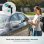 Avvolgitore automatico per tubo 10m Hydroshell 100 Pro Cecotec con Slowreturn e Smooth Technology
