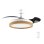 Ventilatore da Soffitto Cecotec EnergySilence Aero 4320 35W 6 Velocità Pale Retrattili LED