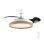 Ventilatore da Soffitto Cecotec EnergySilence Aero 4320 35W 6 Velocità Pale Retrattili LED