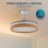 Ventilatore da Soffitto Cecotec EnergySilence Aero 4320 35W 6 Velocità Pale Retrattili LED