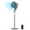 Ventilador de Pie Cecotec EnergySilence 1500 Cyclone Chantal 50W 8 Velocidades con Luz LED Temporizador Aromatizador