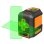 Nivel Láser Verde Klack T04 Autonivelante 30m IP54