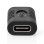 Adapter USB-C Nedis CCGB64900BK Schwarz