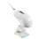 Mouse Mars Gaming MMW-ELITE Wireless 20000 DPI Tri-mode Bianco RGB OLED