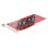 Tarjeta de Interfaz Startech QUAD-M2-PCIE-CARD-B PCIe 4.0 7,8 Gbit/s Rojo Ventilada