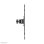 Neomounts FL40-430BL14 Supporto TV a Palo 32 a 55" VESA 75x75 a 400x400 Max 25Kg