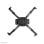 Neomounts CL25-530BL1 Supporto Soffitto Proiettore Universale Max 45 kg Acciaio Nero