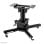 Neomounts CL25-530BL1 Supporto Soffitto Proiettore Universale Max 45 kg Acciaio Nero