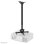 Neomounts CL25-550BL1 Supporto Proiettore Soffitto Regolabile 74,5-114,5 cm Max 35Kg