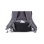 Mochila Urban Factory HTE14UF Unissex 14" Preto/Cinza 70% Material Reciclado