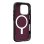 Funda pour mobile UAG Civilian Cover recyclée Bordeaux pour iPhone 16 Pro