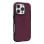 Funda pour mobile UAG Civilian Cover recyclée Bordeaux pour iPhone 16 Pro