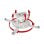 Soporte de techo para proyector B-Tech BT899XL/W 25 kg Blanco 360°