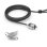 Cable antivol Compulocks CL15 Clé ronde Noir Argent