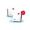 Sistema Wi-Fi Mesh Fritz! 1600 2-Pack Wi-Fi 6 Doppia Banda