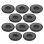 Auriculares Jabra Biz 2400 II almofadas couro sintético tamanho L preto 10 peças