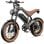 Dyu M20 Adulto Bicicleta Eléctrica 1500W Motor 48V 18.2Ah Batería 20 Pulgadas Neumático Graso