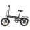 Bicicleta Eléctrica Dyu A1f Pro Adulto 250w Motor 36v7.5ah Batería 16 Pulgadas Neumático Bicicleta Eléctrica Plegable