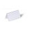 Portanome non metallico Durable Trasparente PVC 25 pezzi