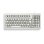 Teclado Cherry G80-1800 mecánico completo PS/2 QWERTY español gris