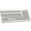 Teclado Cherry G80-1800 mecánico completo PS/2 QWERTY español gris