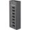 Cargador StarTech 7 Puertos USB Autónomo 5x1A 2x2A Montaje Pared