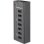 Cargador StarTech 7 Puertos USB Autónomo 5x1A 2x2A Montaje Pared
