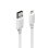 Kabel Hama Lightning auf USB-A 2 m Weiß Recycelt