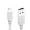 Kabel Hama Lightning auf USB-A 2 m Weiß Recycelt