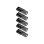 USB-Stick PNY Attaché X 64 GB USB 3.2 Slide Schwarz Grau 5er Pack