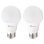 Pack 2 Bombillas Inteligentes Nivian Smart NVS-BULB-RGBW-9E27-W RGB WiFi E27 9W