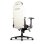 Silla Gaming Phoenix Monarch Remaster Cuero Napa Negra y Blanca Talla R