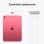 Tablet Apple iPad 11" 256 GB Rosa A16 iPadOS 18