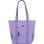 Schultertasche Oxford B-TRENDT Lavendel Recycelt Laptopfach