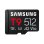 Cartão MicroSD Samsung MB-MH512T/WW 512GB UHS-I 200MB/s U3 V30 A2