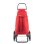 Carrito de la compra Rolser SAQ057-1009 6 ruedas aluminio 43 L rojo