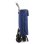 Carrito de la compra Rolser Sbelta MF 4 ruedas giratorias 44L plegable Negro/Azul