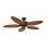 Ventilador de Techo FM VTE-130 60W 3 Velocidades 5 Aspas Marrón