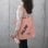 Borsa shopper Milan tessuto ripstop rosa 7,5 litri