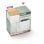 Organizador de casa de banho Tesa Baboo Adesivo Bege Branco Plástico 182 mm