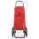 Carrito de la compra Rolser Akanto MF de 6 ruedas plegable 43 L rojo