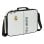 Bolso Bandolera Safta Real Madrid 1ª Equipación 6 L Negro Blanco
