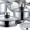 Conjunto de Cozinha Klack 16 Peças Inox Compatível Indução