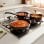 Conjunto de Cozinha Klack 5 Peças Alumínio Antiaderente com Tampas