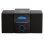 Microanlage Denver MCA-240 40W RMS FM LCD Wecker Fernbedienung Schwarz