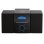Microanlage Denver MCA-240 40W RMS FM LCD Wecker Fernbedienung Schwarz
