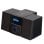 Microanlage Denver MCA-240 40W RMS FM LCD Wecker Fernbedienung Schwarz