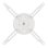 Suporte para projetor LogiLink BP0057 Teto 13,5 kg Branco Alumínio Aço